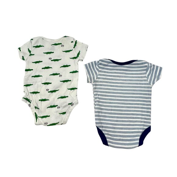 Baby Clothes - 4 Short Sleeve Body Suits - Size‎ 0-3 Month - Picture 3 of 7